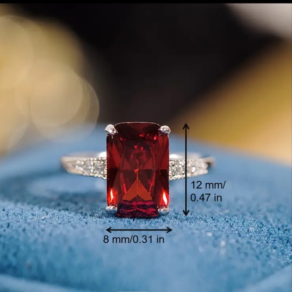 S925 gemstone ring - Picture 2 of 6